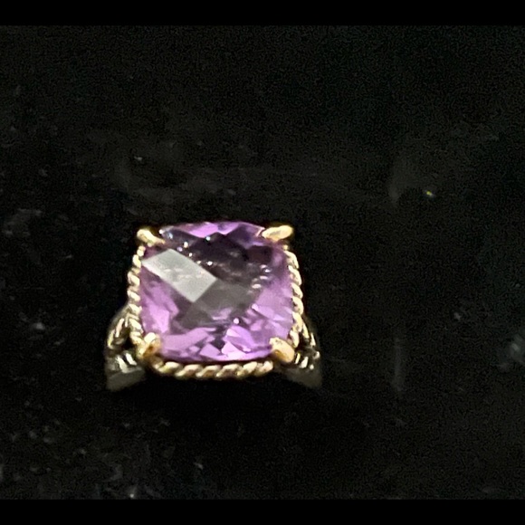 Women’s Amethyst ring - Picture 3 of 4